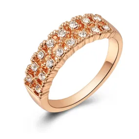 18K Gold Plated Precious Promise Ring