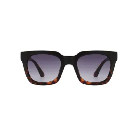 A Kjaerbede Nancy Sunglasses - Black Demi Tortoise