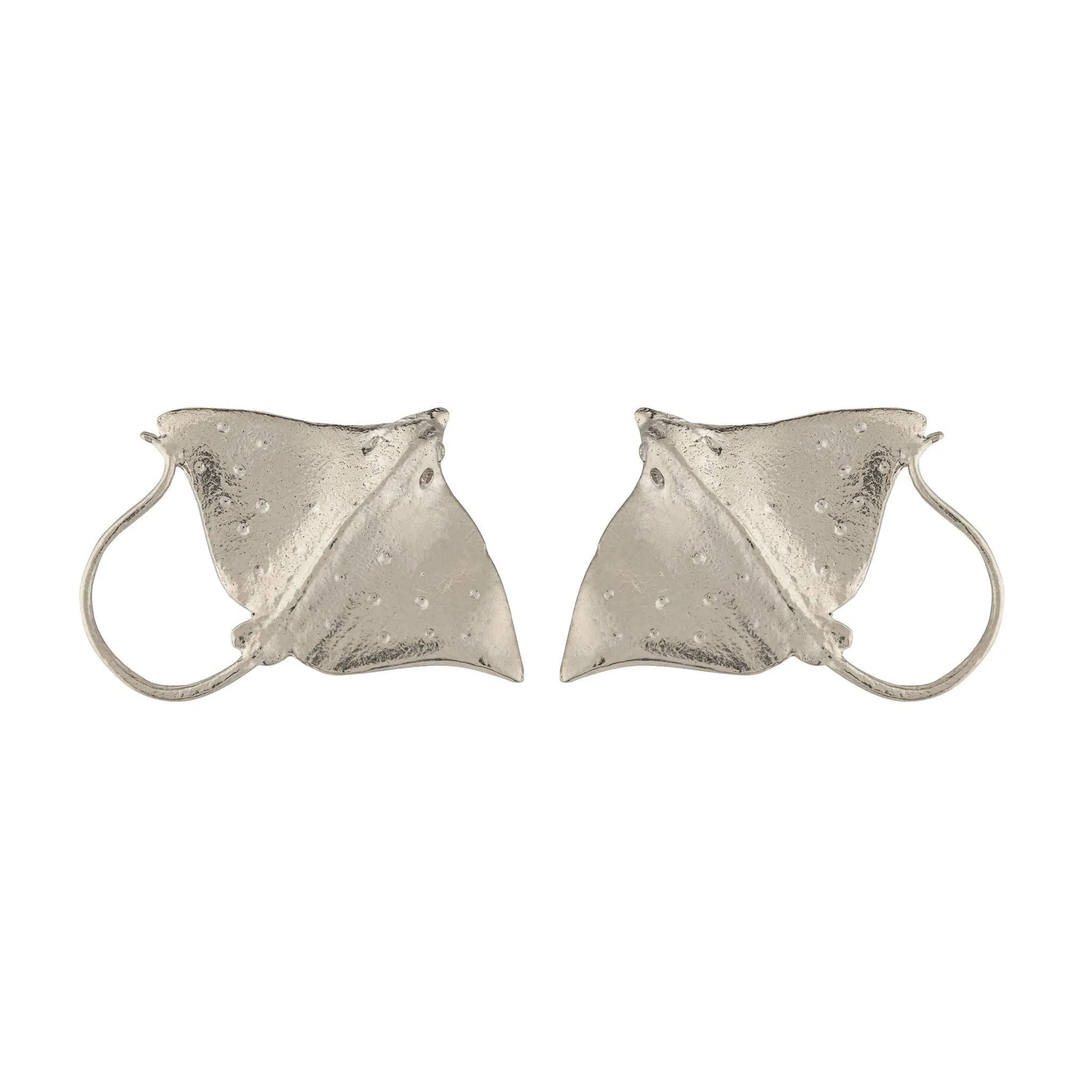 Alex Monroe Stingray Stud Earrings