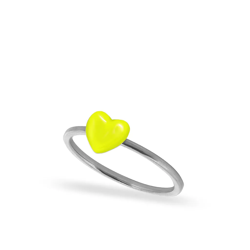 Alex Woo Mini Additions™ Heart Stackable Ring