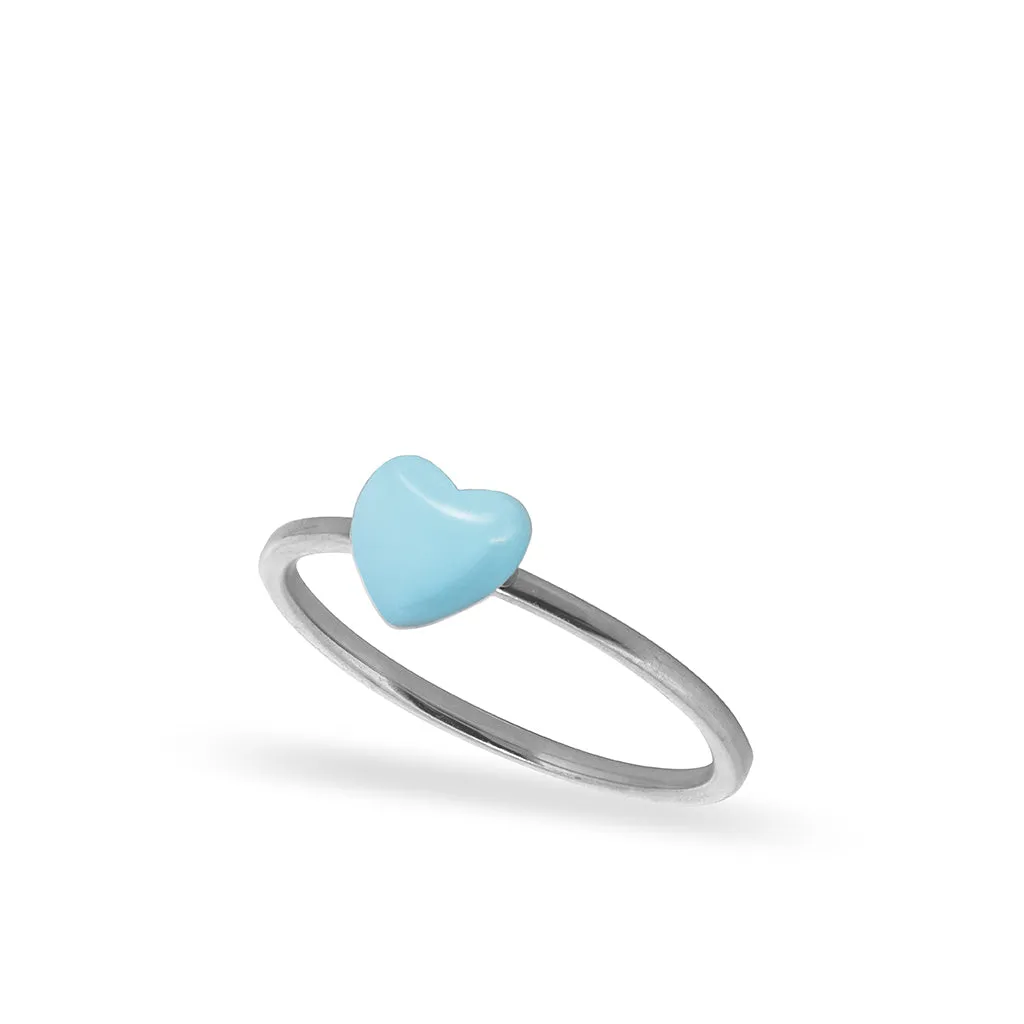 Alex Woo Mini Additions™ Heart Stackable Ring