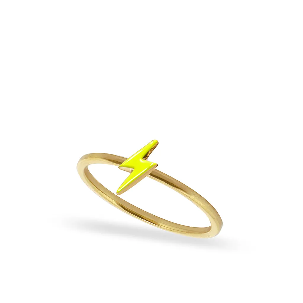 Alex Woo Mini Additions™ Lightning Bolt Stackable Ring