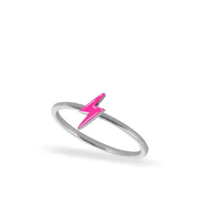 Alex Woo Mini Additions™ Lightning Bolt Stackable Ring