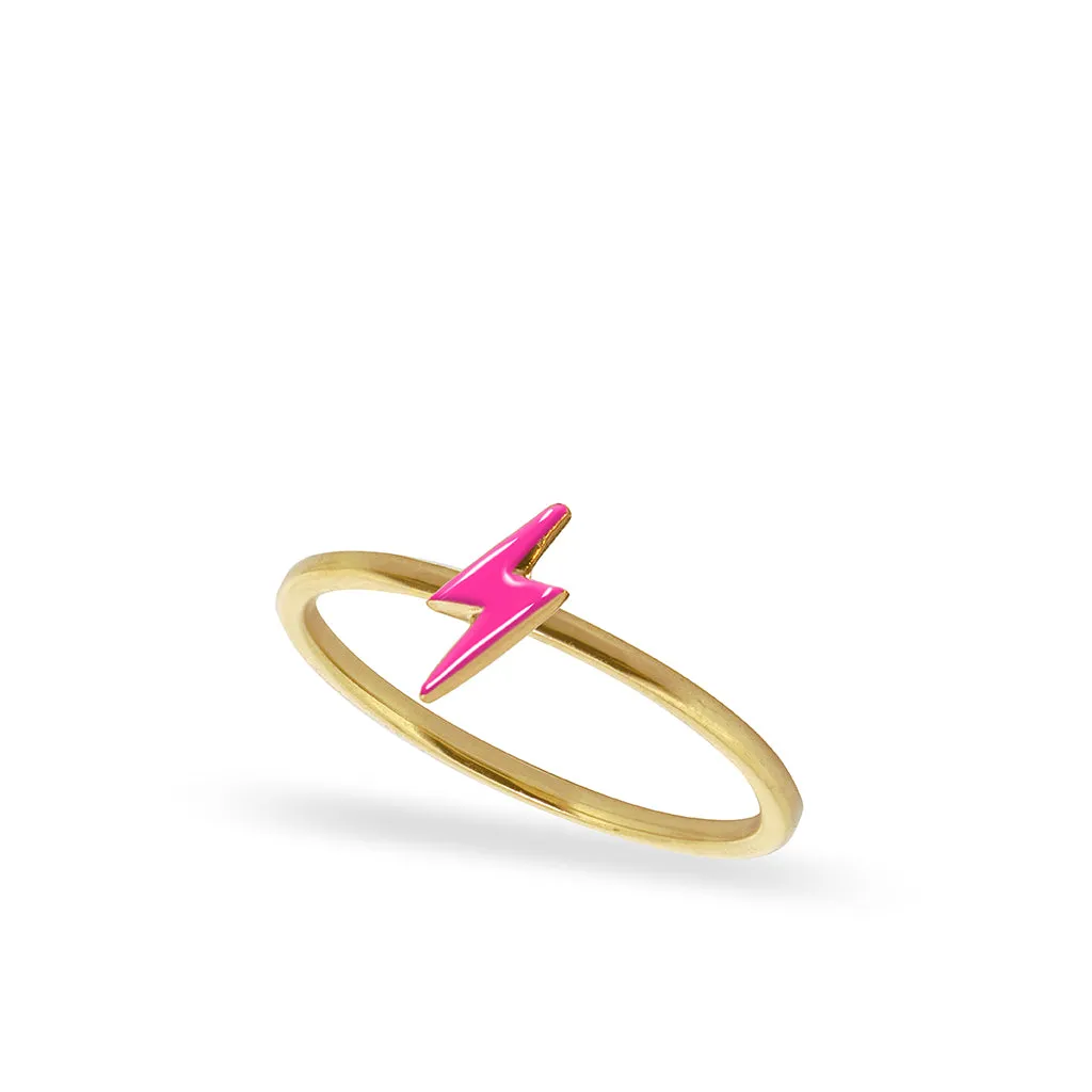 Alex Woo Mini Additions™ Lightning Bolt Stackable Ring