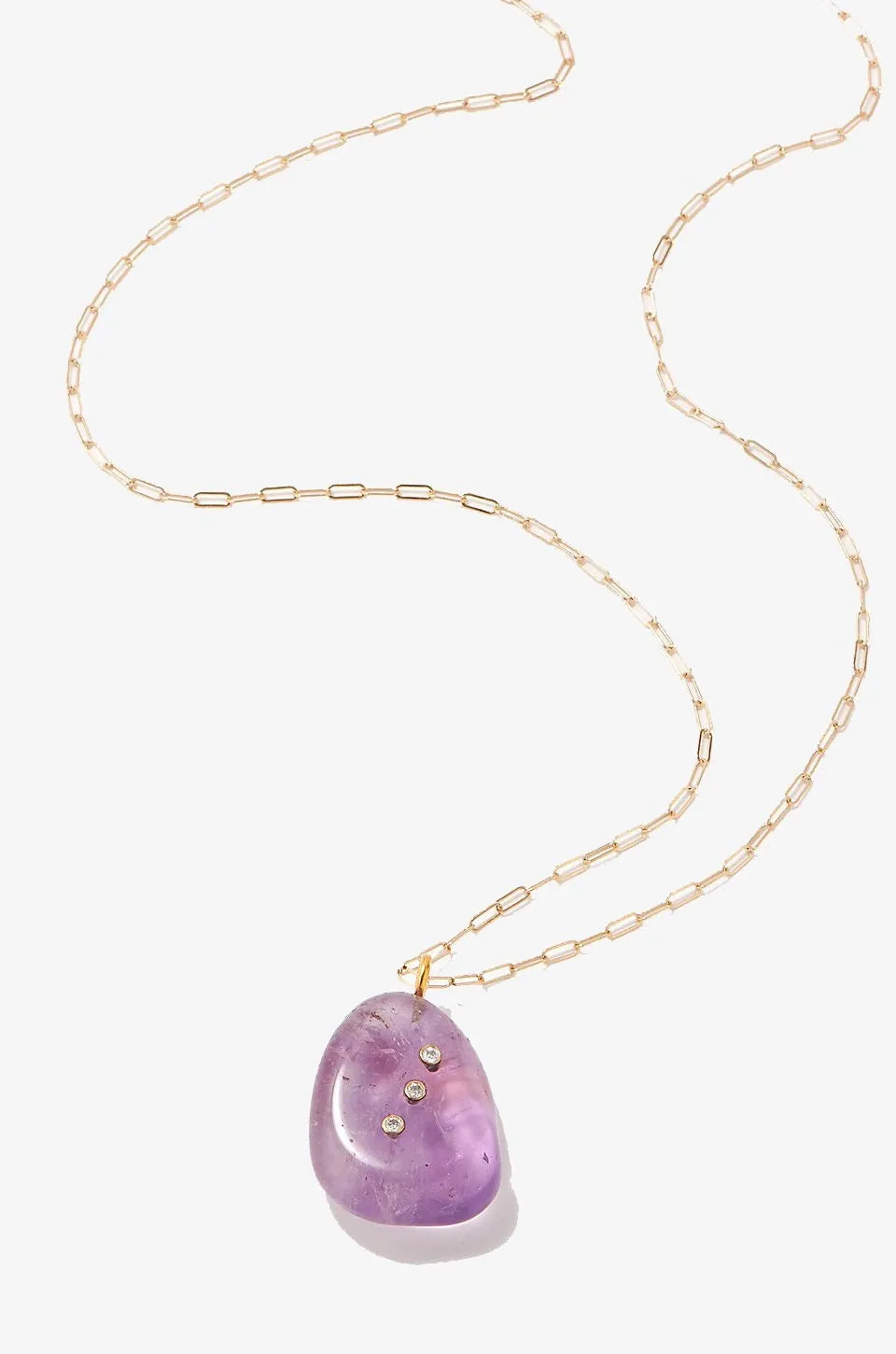 Amethyst Aura Necklace