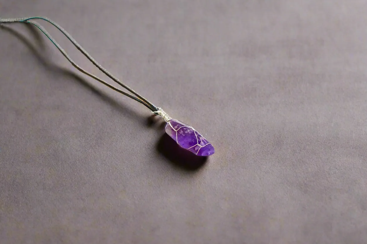 Amethyst Necklace – Elegant Simplicity Meets Healing Power