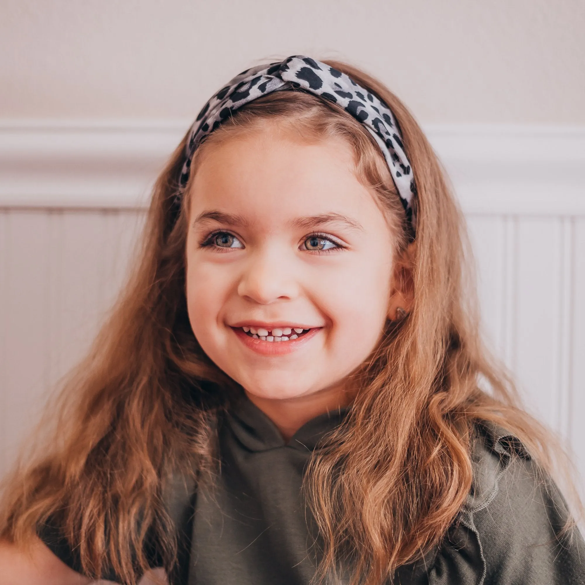 Animal Print Knot Headband