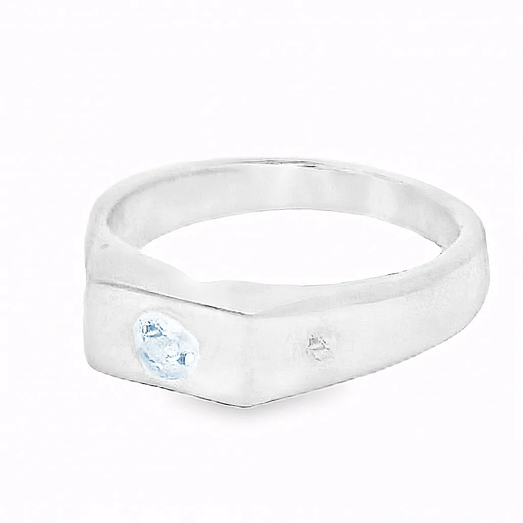 Aquamarine Ring (size 8)