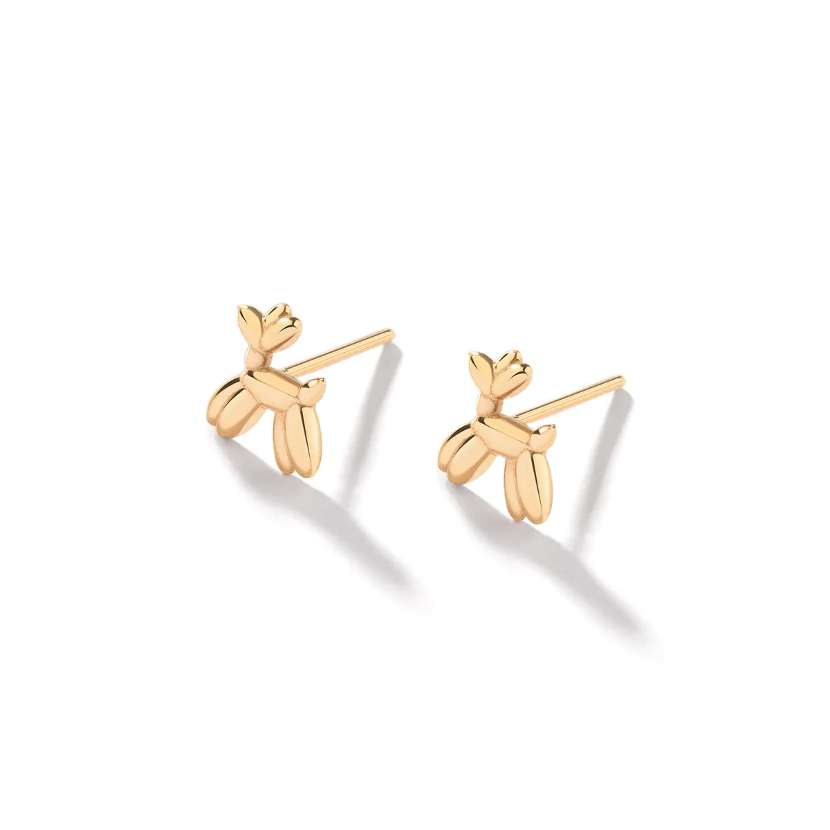 Balloon Dog Stud Earrings