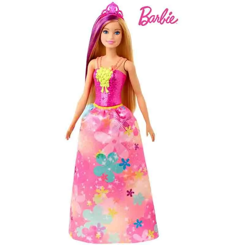 Barbie Dreamtopia Flower Pink Dress Doll