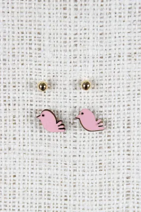 Birdie and Stud Earrings