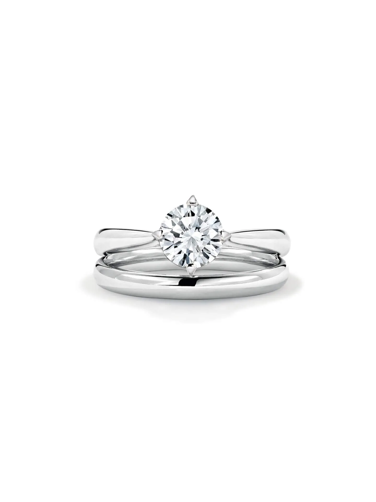 Boodles Brilliance Platinum Diamond Engagement Ring 0.9 Carat FVS2