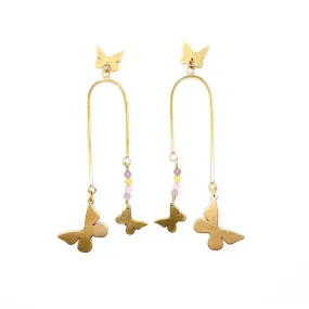 Butterfly Chandelier Earrings