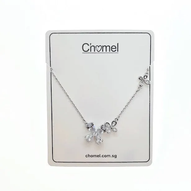 Butterfly Cubic Zirconia Necklace