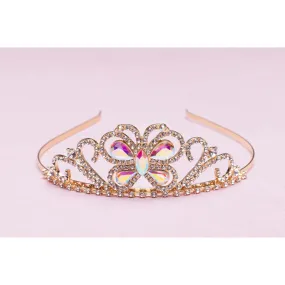 Butterfly Jewel Tiara for Kids, 1 Count