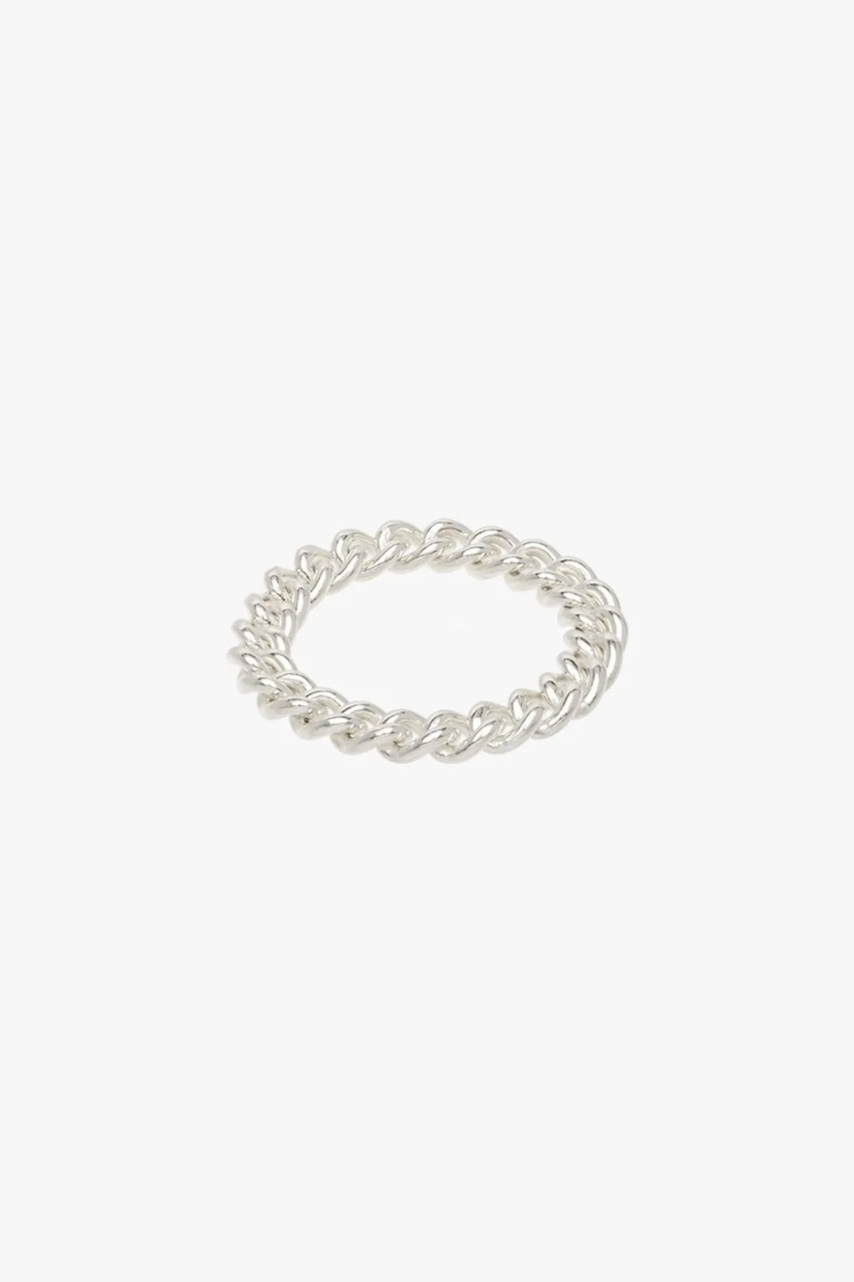 Chain ring silver