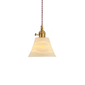 Conical Ceramic Pendant Light