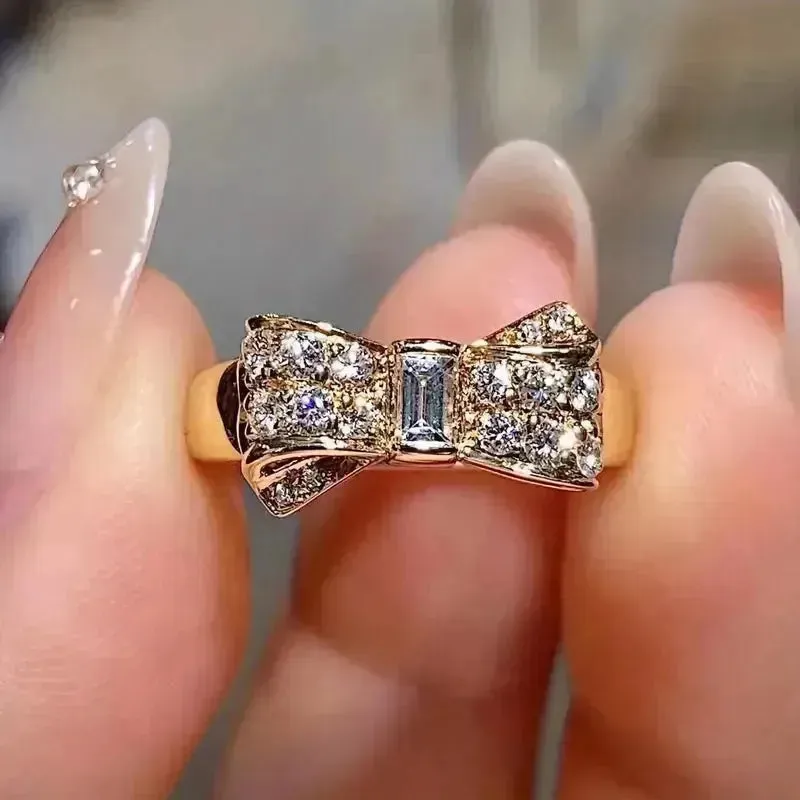 Coquette Style Bow Ring