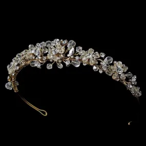 Crystal & Crystal Vine Bridal Tiara