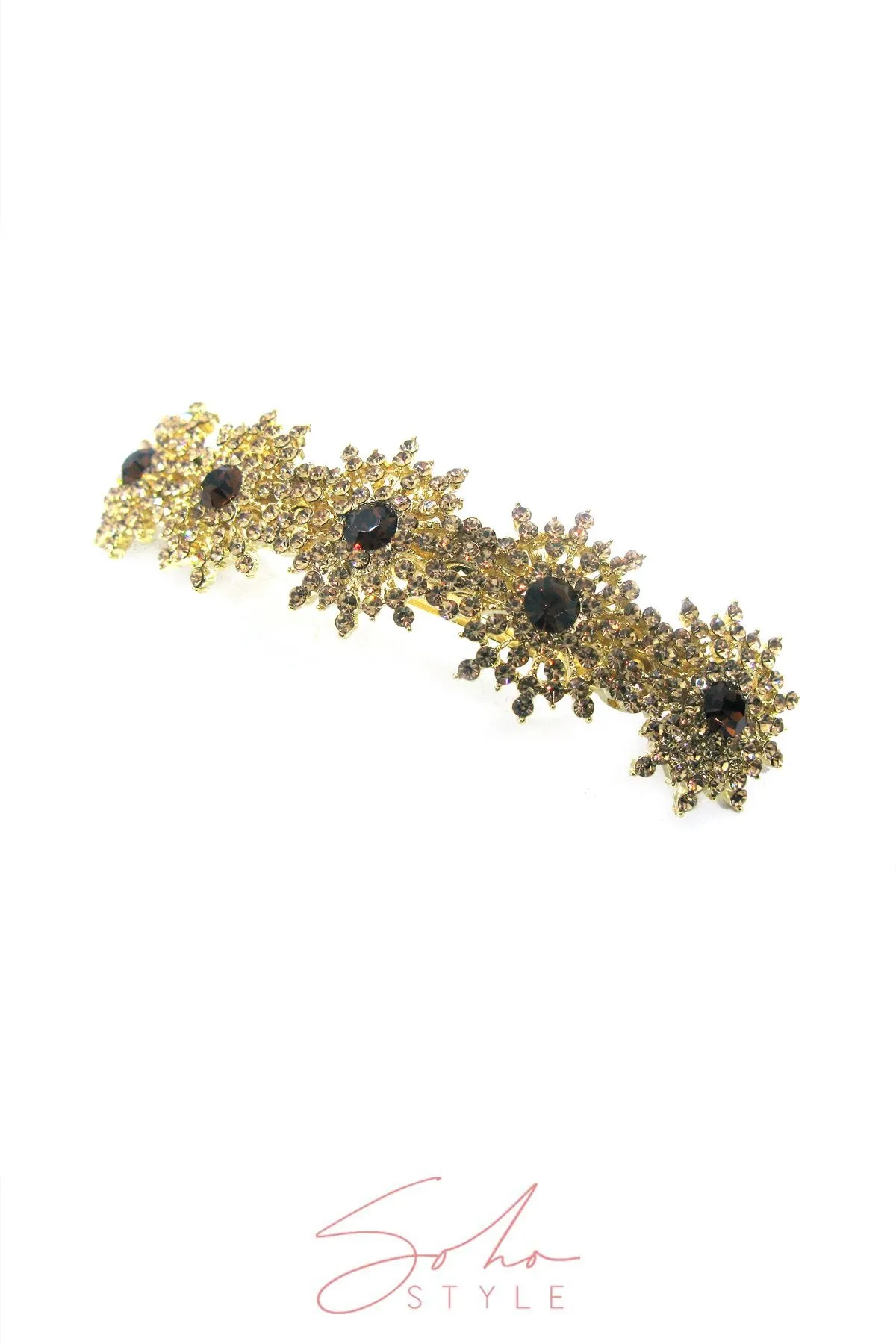 Crystal Sunbeam Barrette