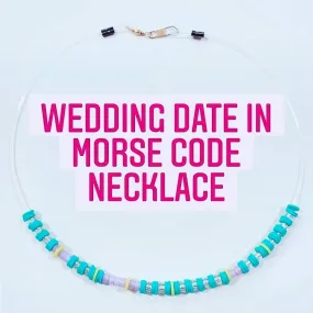 Custom Morse Code Necklace