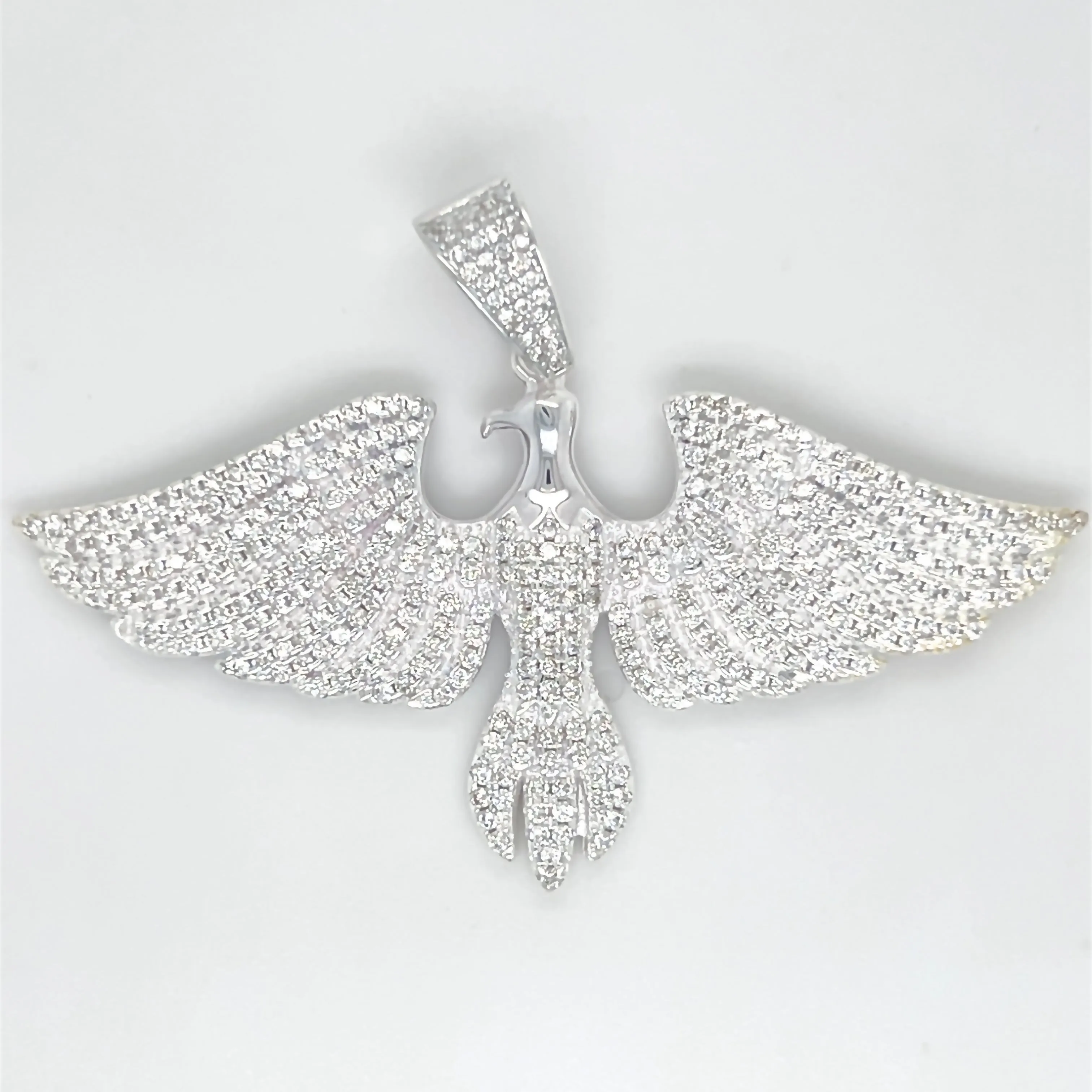 D1366 Phoenix CZ Pendant