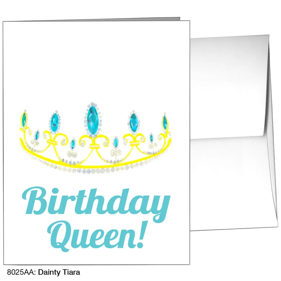 Dainty Tiara, Greeting Card (8025AA)