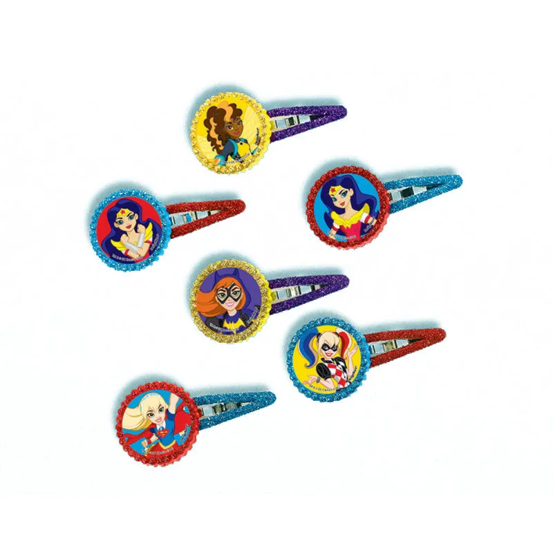 DC Superhero Girls Barrette 12pk