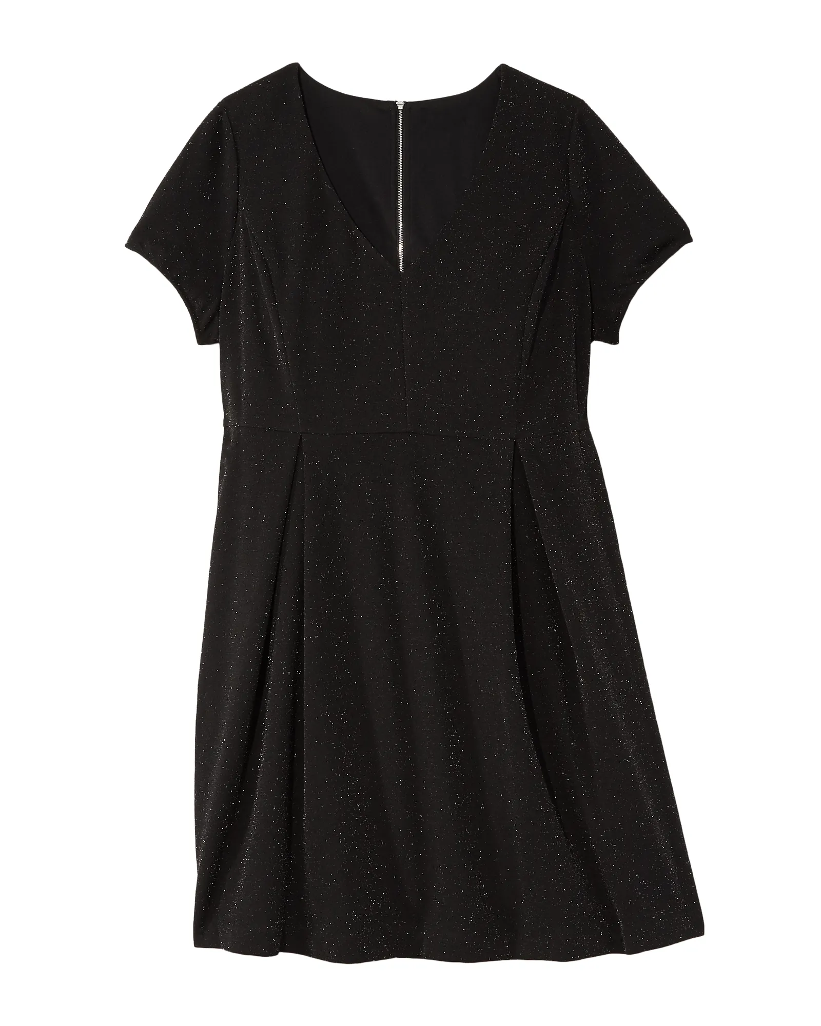 Debbie Fit and Flare Dress | Black