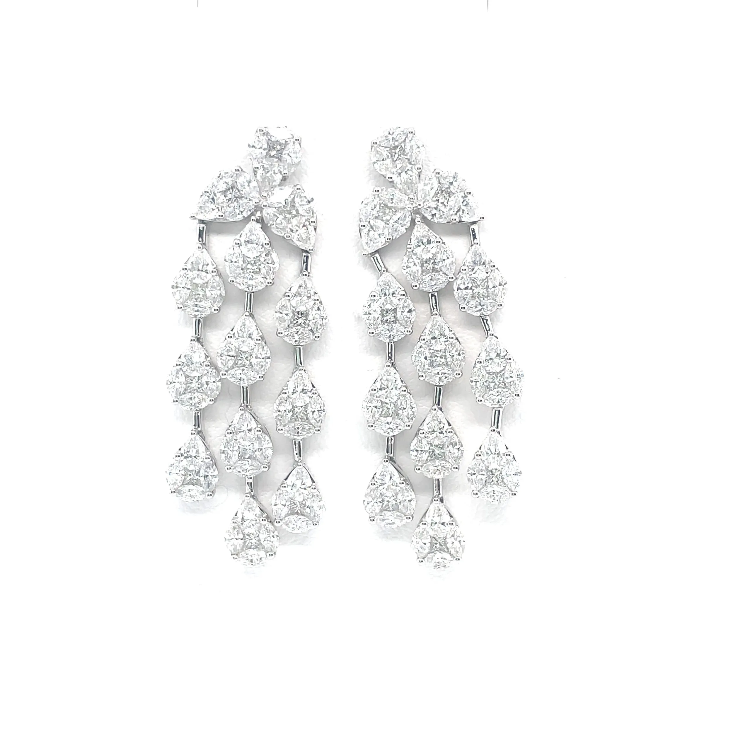 Diamond Chandelier Earrings