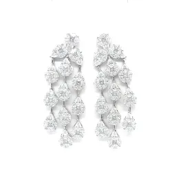 Diamond Chandelier Earrings