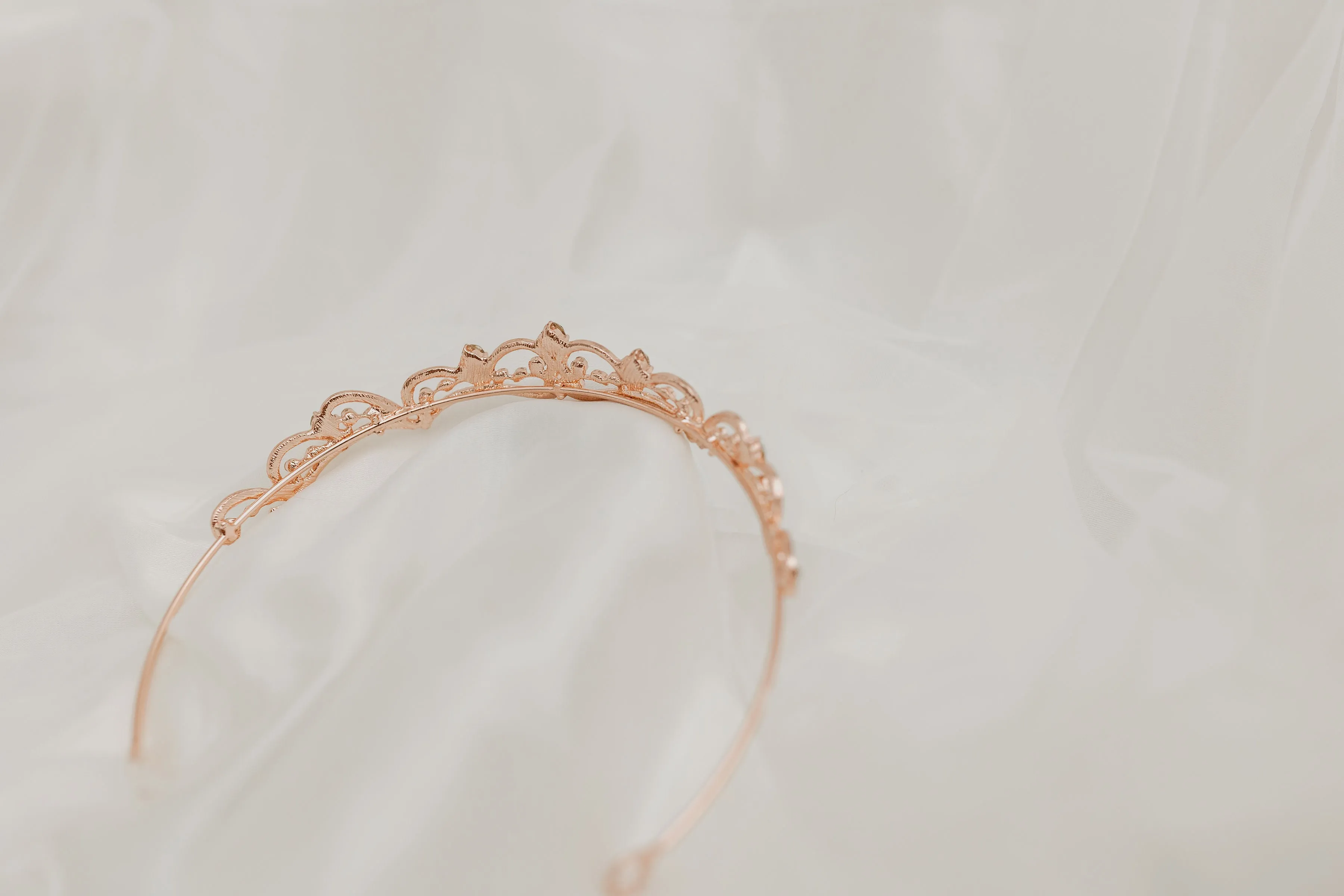 Elyse's Tiara in Rose Gold