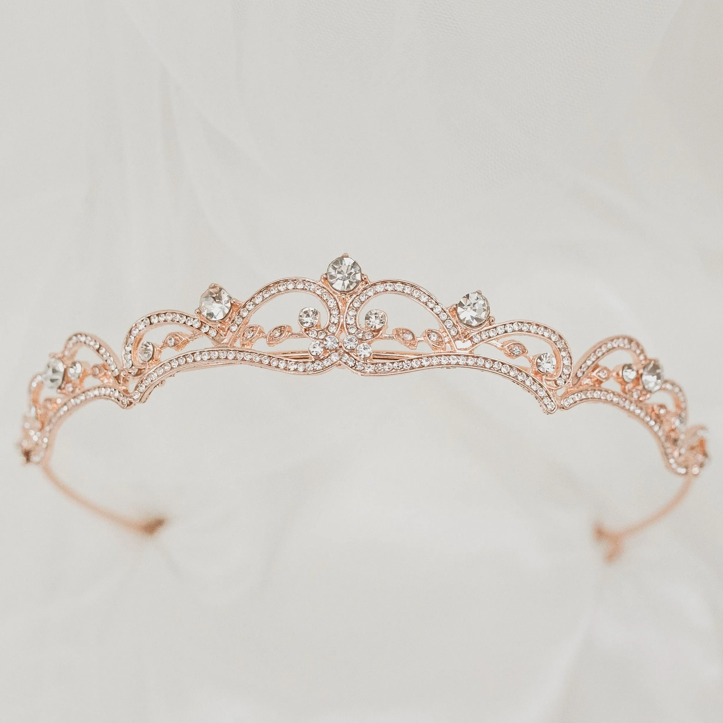 Elyse's Tiara in Rose Gold