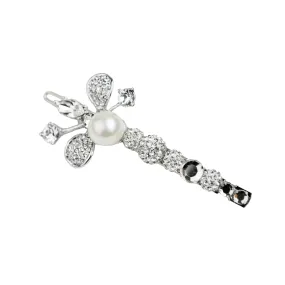 Embellished Clover Barrette