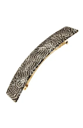 Extra Long Rectangle Barrette - Classic