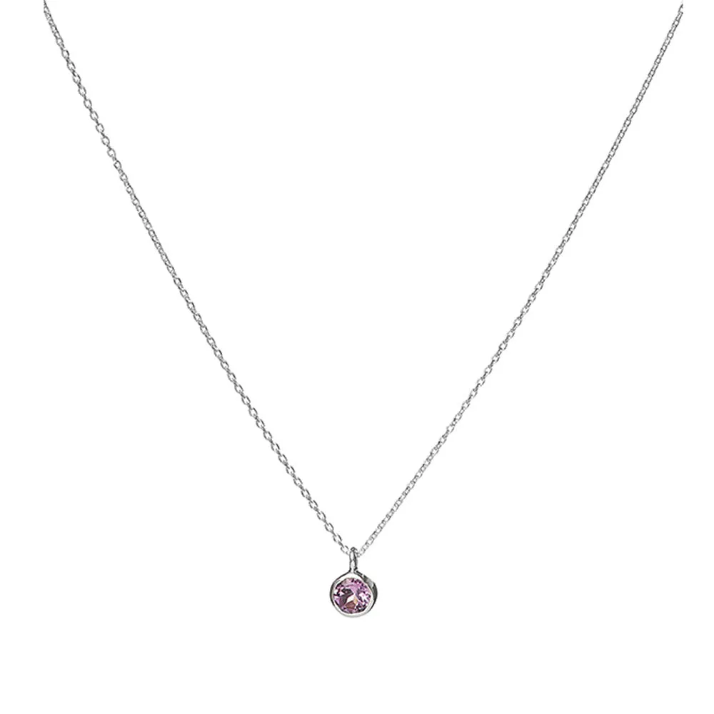 February Birthstone Necklace