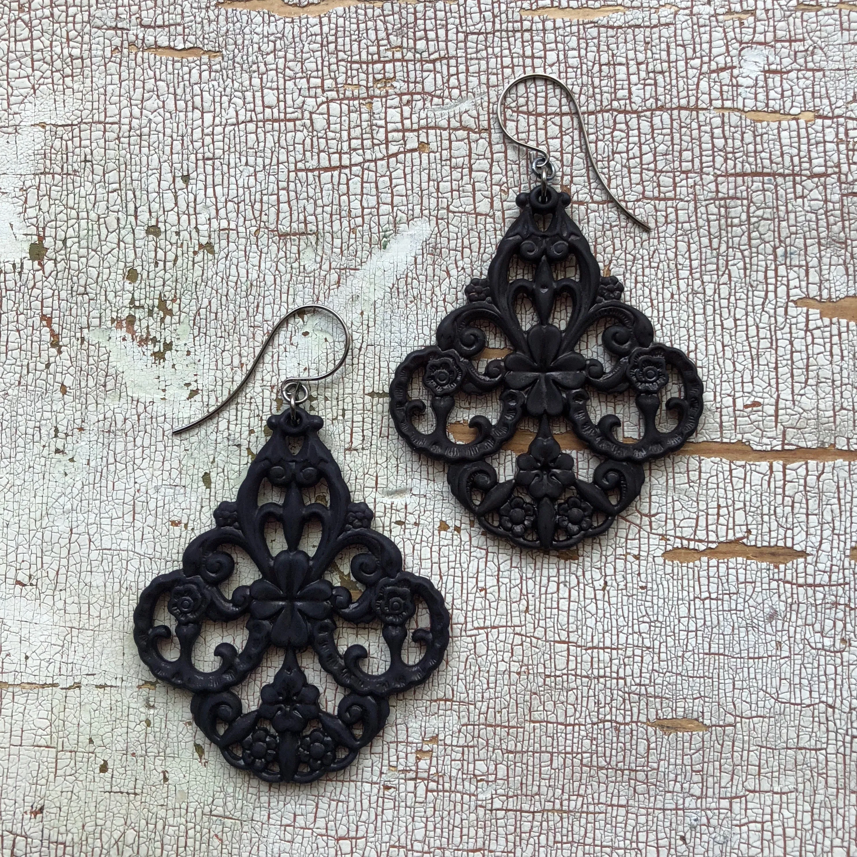 Filigree Chandelier Earrings