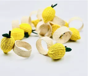 Fruit Napkin Ring - Lemon