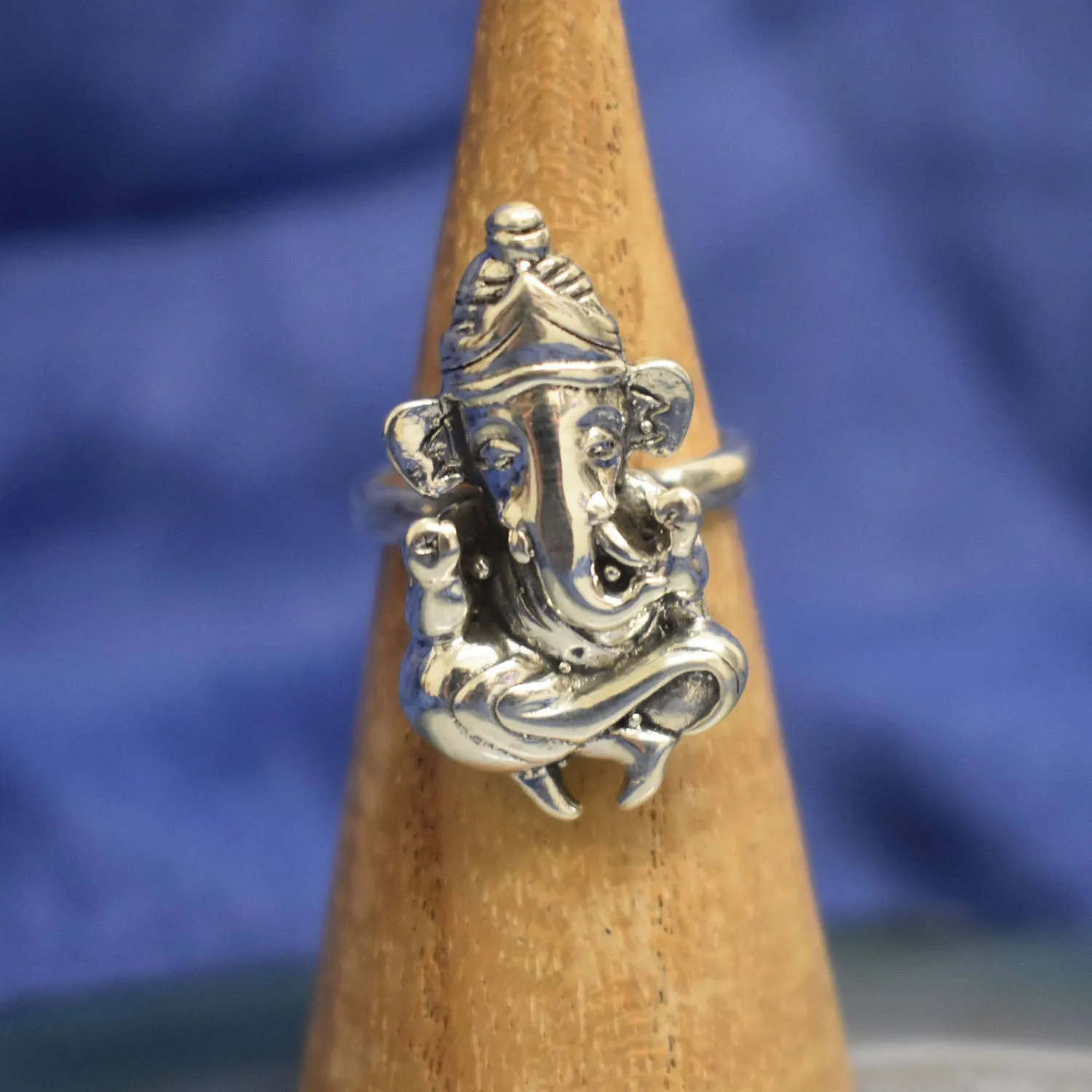 Ganesha Ring (925) Sterling Silver