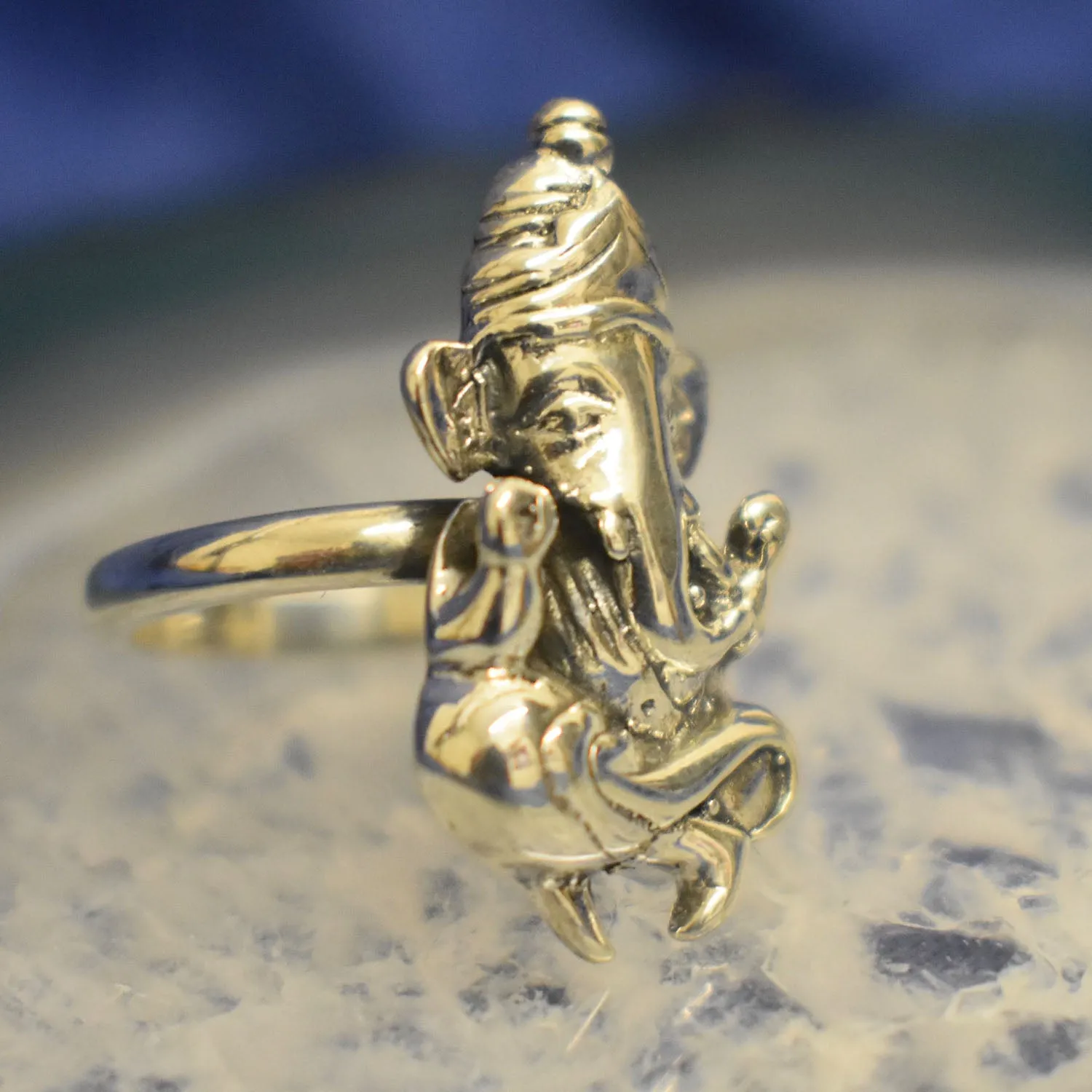 Ganesha Ring (925) Sterling Silver