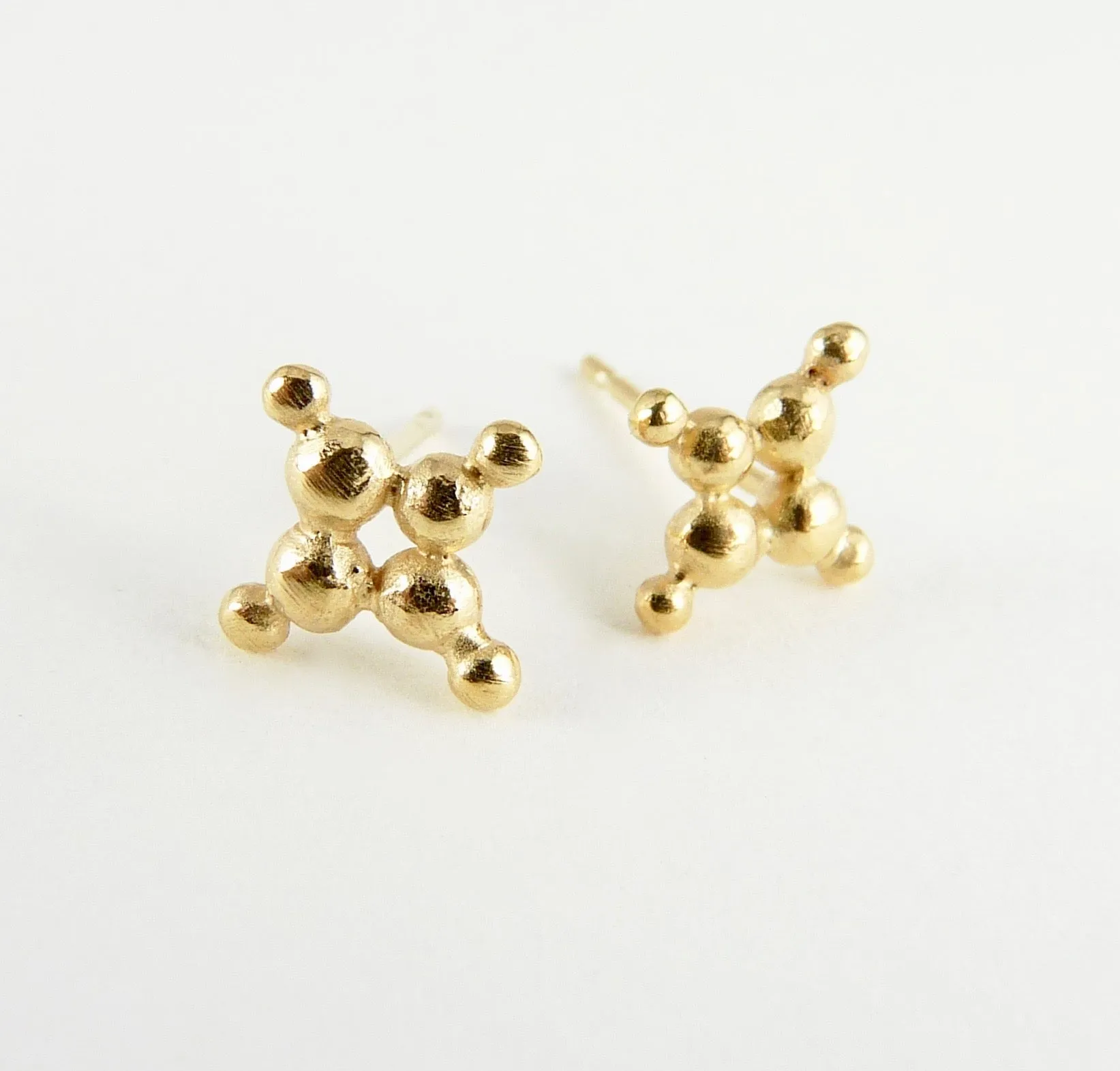 Gold Plated Stud Earrings