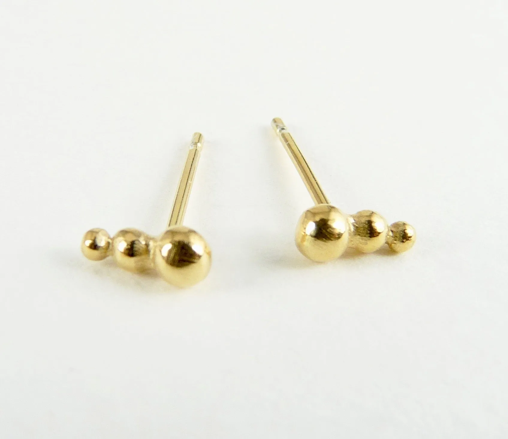 Gold Plated Stud Earrings