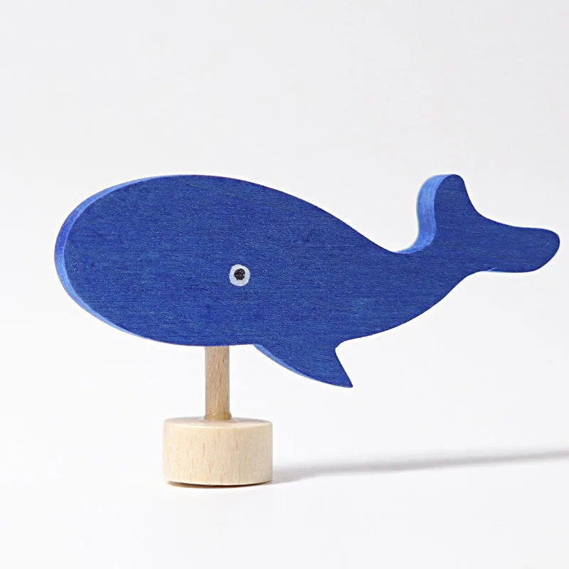 Grimm's Candle Holder Decoration-Whale