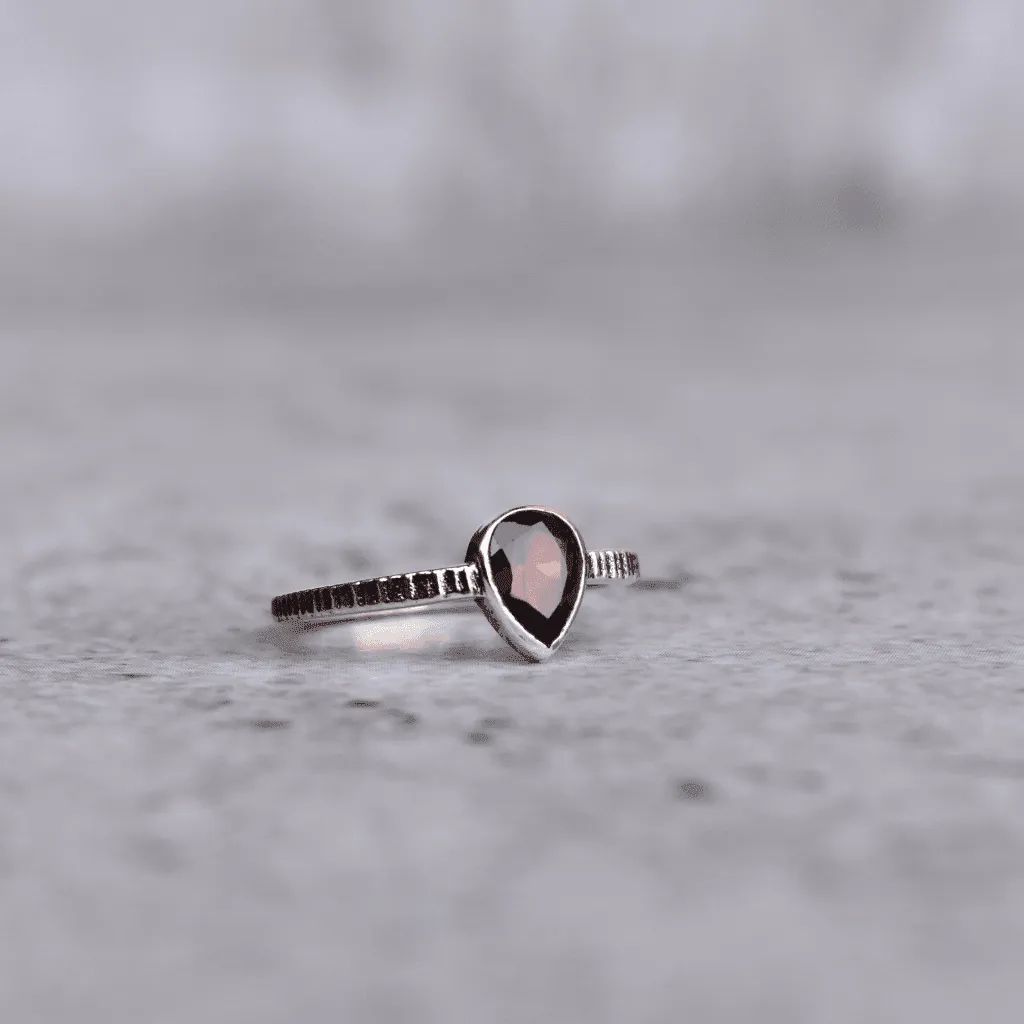 Gypsy Soul - Garnet Ring