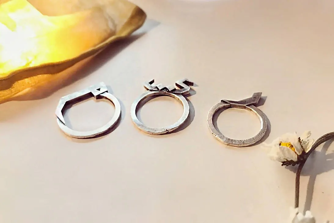 Haref Ring (Arabic Letter Ring)