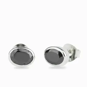 Hematite Stud Earrings