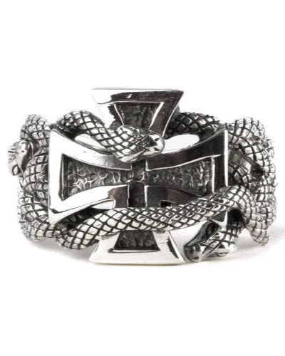 IRON CROSS STEEL RING