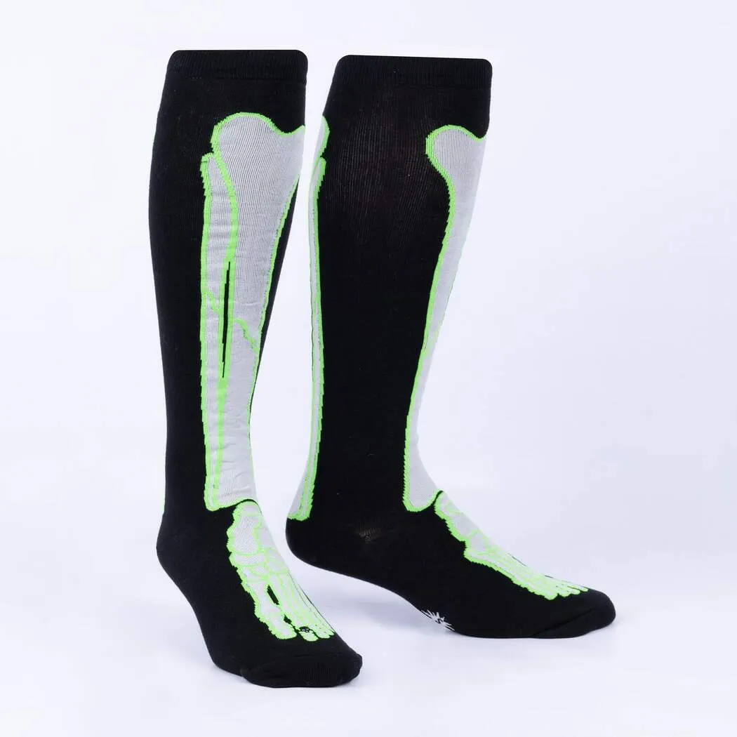 It's Going Tibia A Good Day, Glow In The Dark Women's Knee Highs