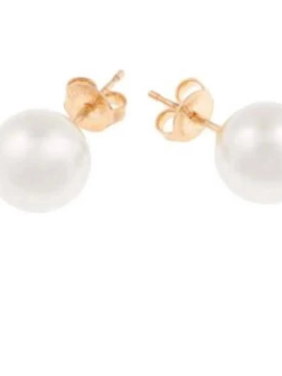 Jackie O. Pearl Studs