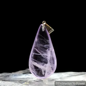 John of God Blessed Amethyst Casa Crystal Healing Pendant